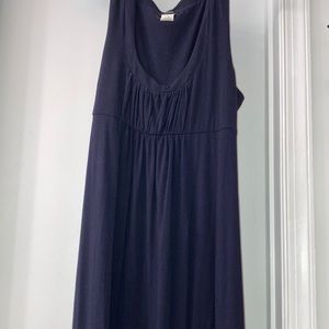 J Crew women’s navy blue maxi dress, size Large